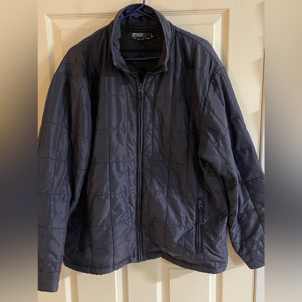 Polo Ralph Lauren Quilted Jacket Men’s Size Large Navy